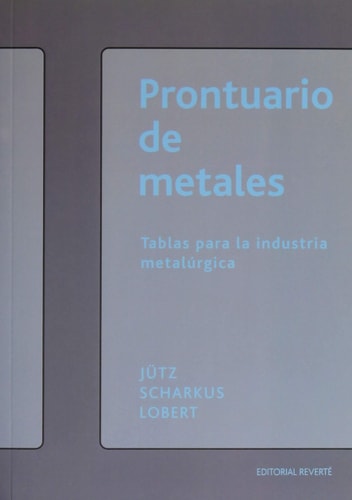 PRONTUARIO DE METALES. 3ª ED