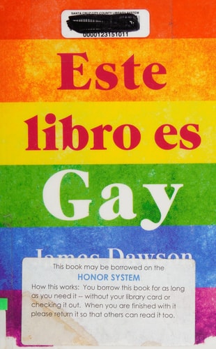 8440803485213 ESTE LIBRO ES GAY