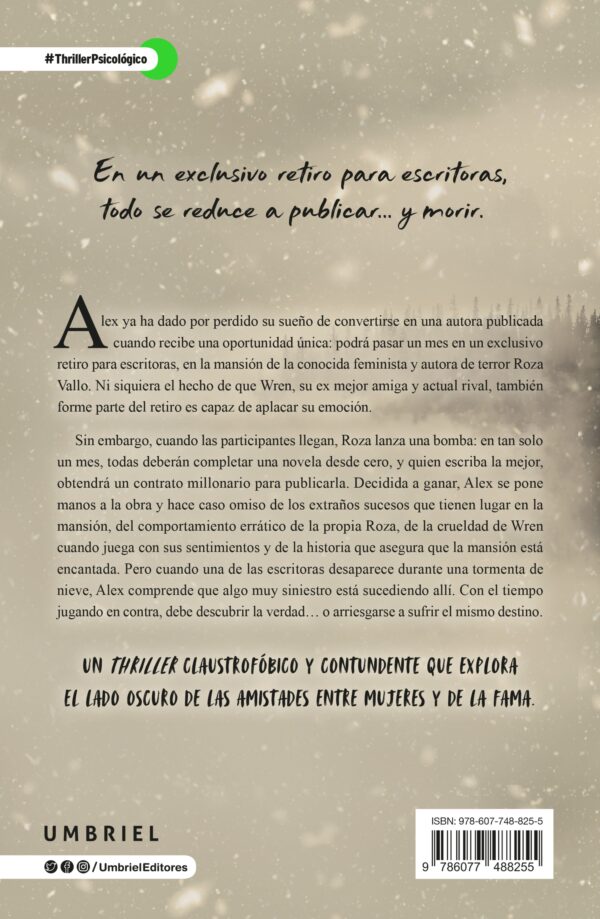 RETIRO PARA ESCRITORAS MORTAL, UN (MEX)